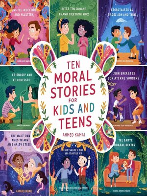 cover image of Ten moral stories for kids and teens.